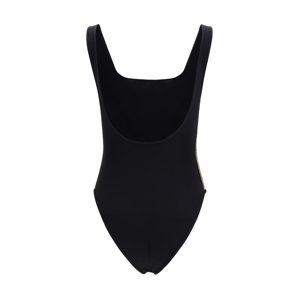 Burberry Black Polyamide One-Piece Swimsuit