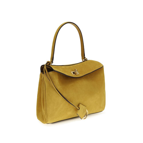 Balenciaga Beige Calf Leather Bos Taurus Shoulder Bag