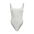 Burberry White Polyamide One-Piece Swimsuit