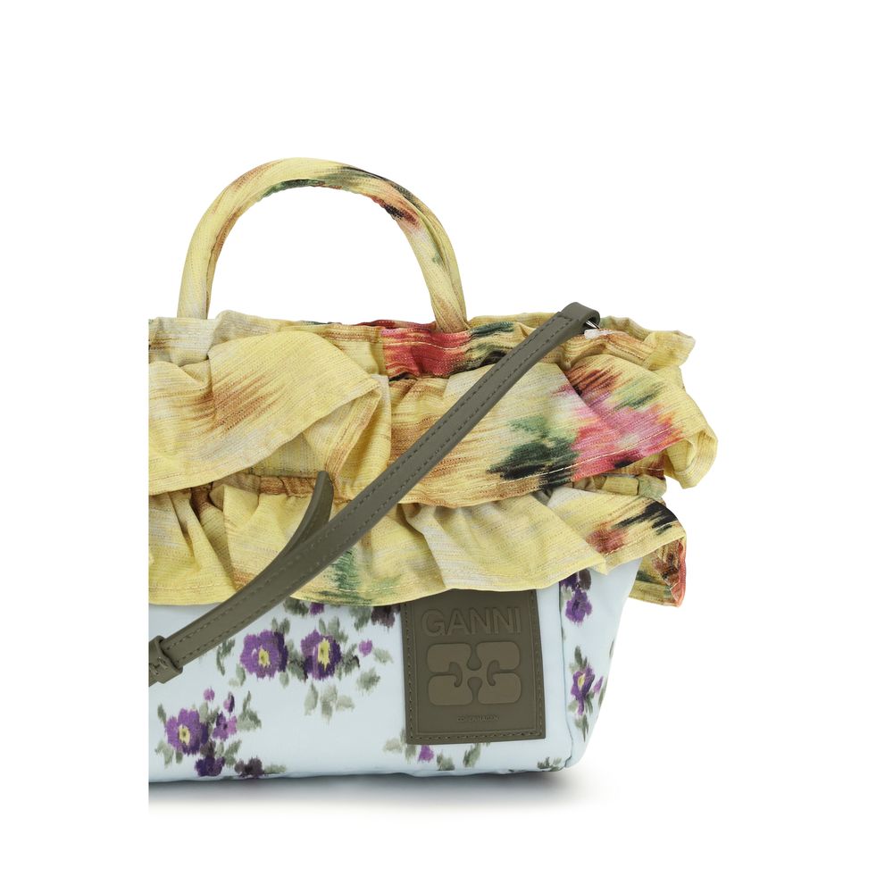 Ganni Multicolor Lurex Shoulder Bag