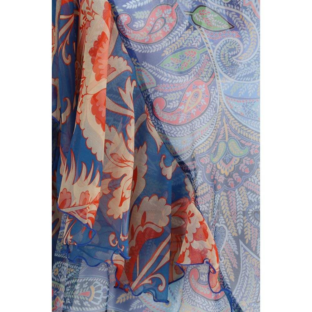 Etro Multicolor Silk Pattern Shirt