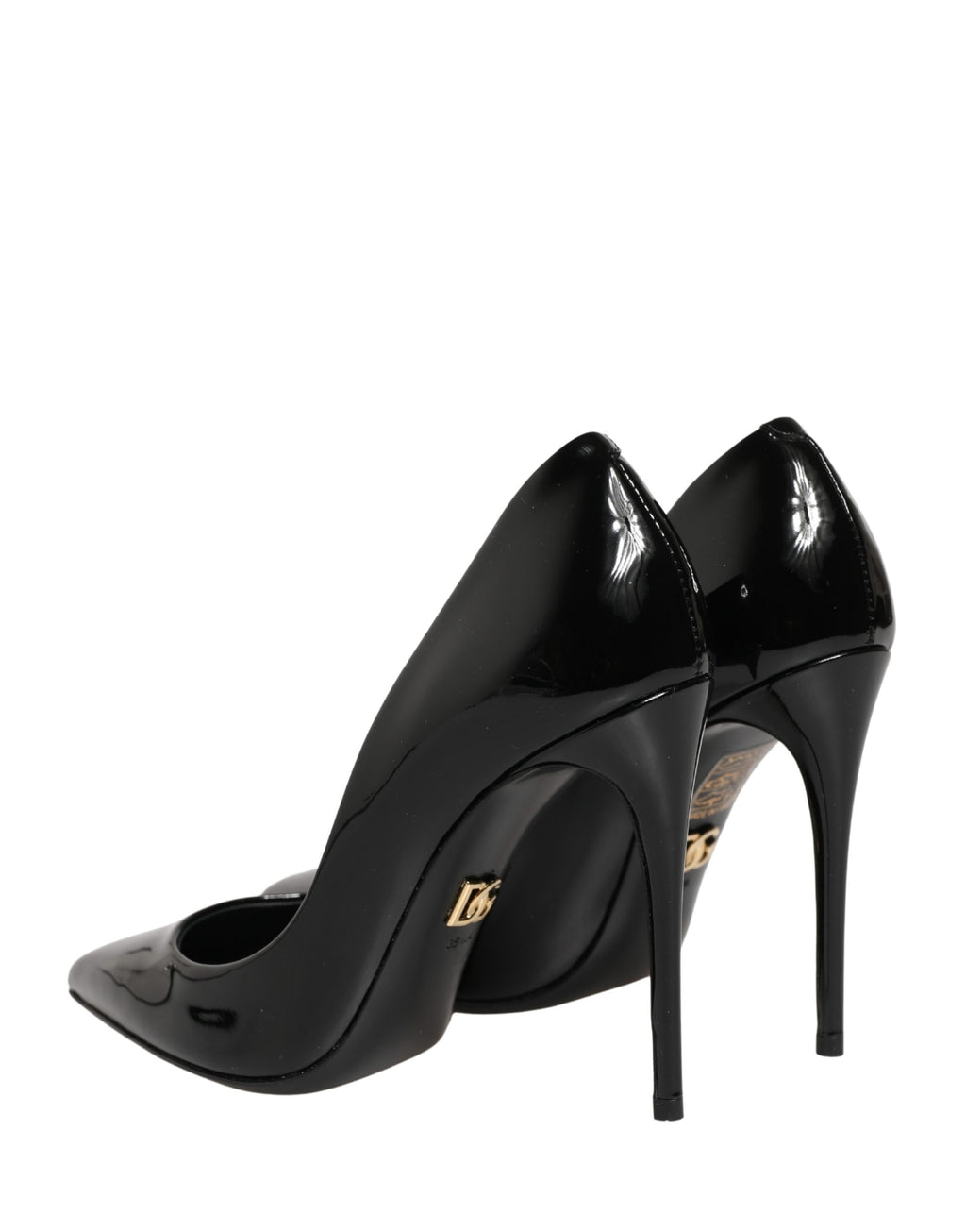 Dolce & Gabbana Schwarze High Heels aus Kalbsleder, Pumps