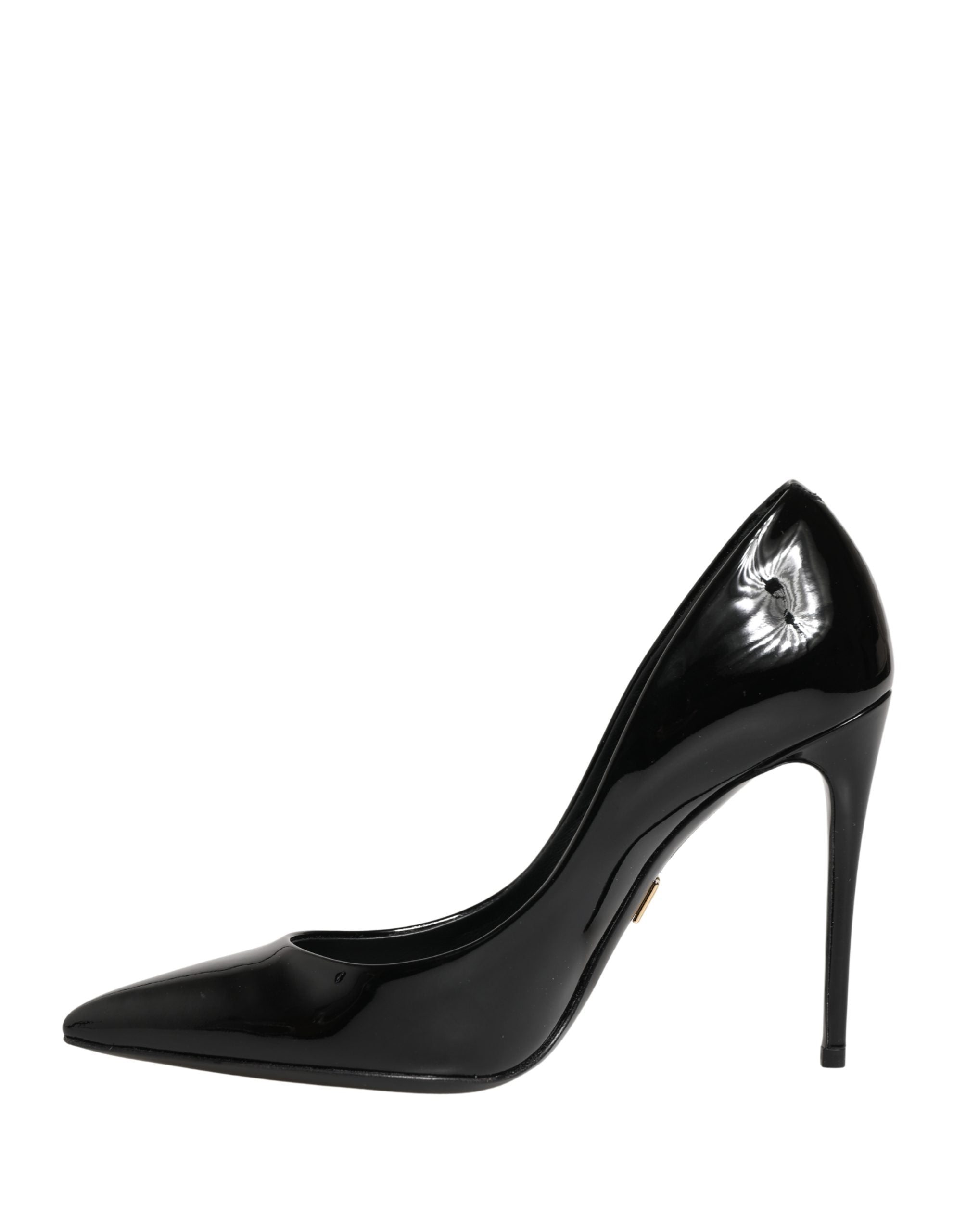 Dolce & Gabbana Schwarze High Heels aus Kalbsleder, Pumps