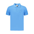 Calvin Klein Azure Cotton Men's Polo Shirt