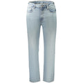 Calvin Klein Azzurro Cotton Womens Jeans