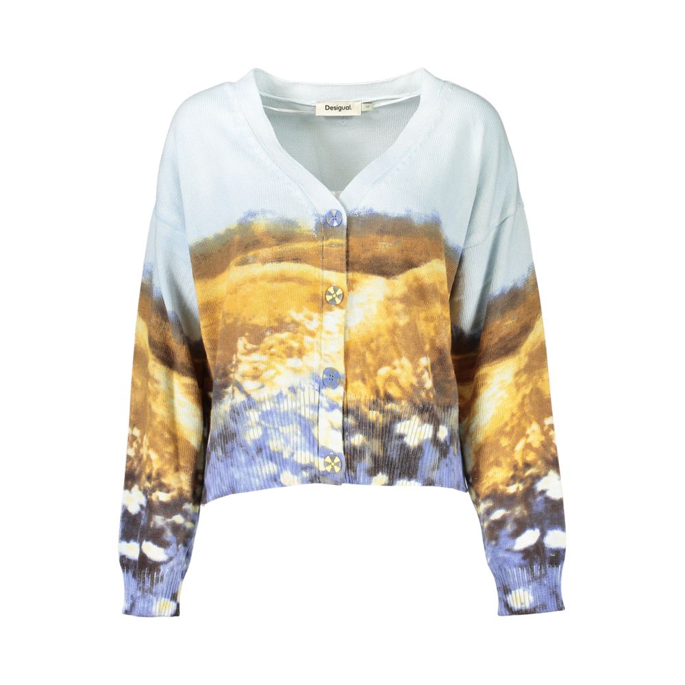 Desigual Azure Cotton Women's Top