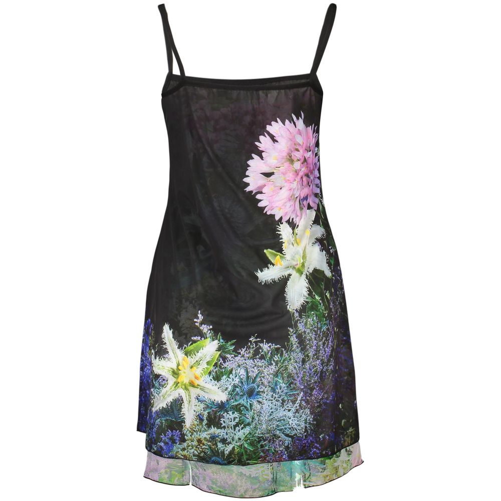 Desigual Black Polyester Women's Dress Suitable for Elegant Occasions