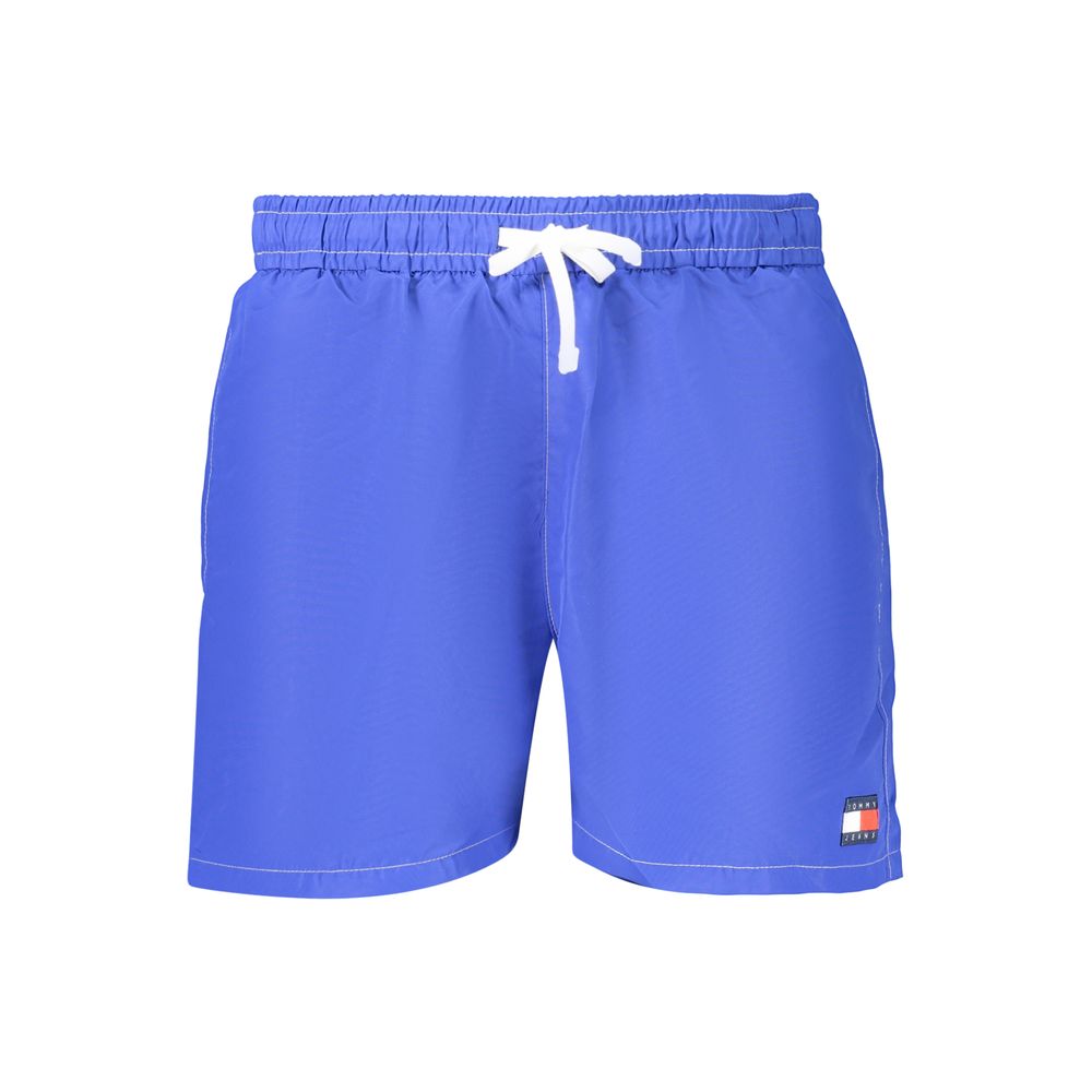 Tommy Hilfiger Blue Polyester Men's Swimwear