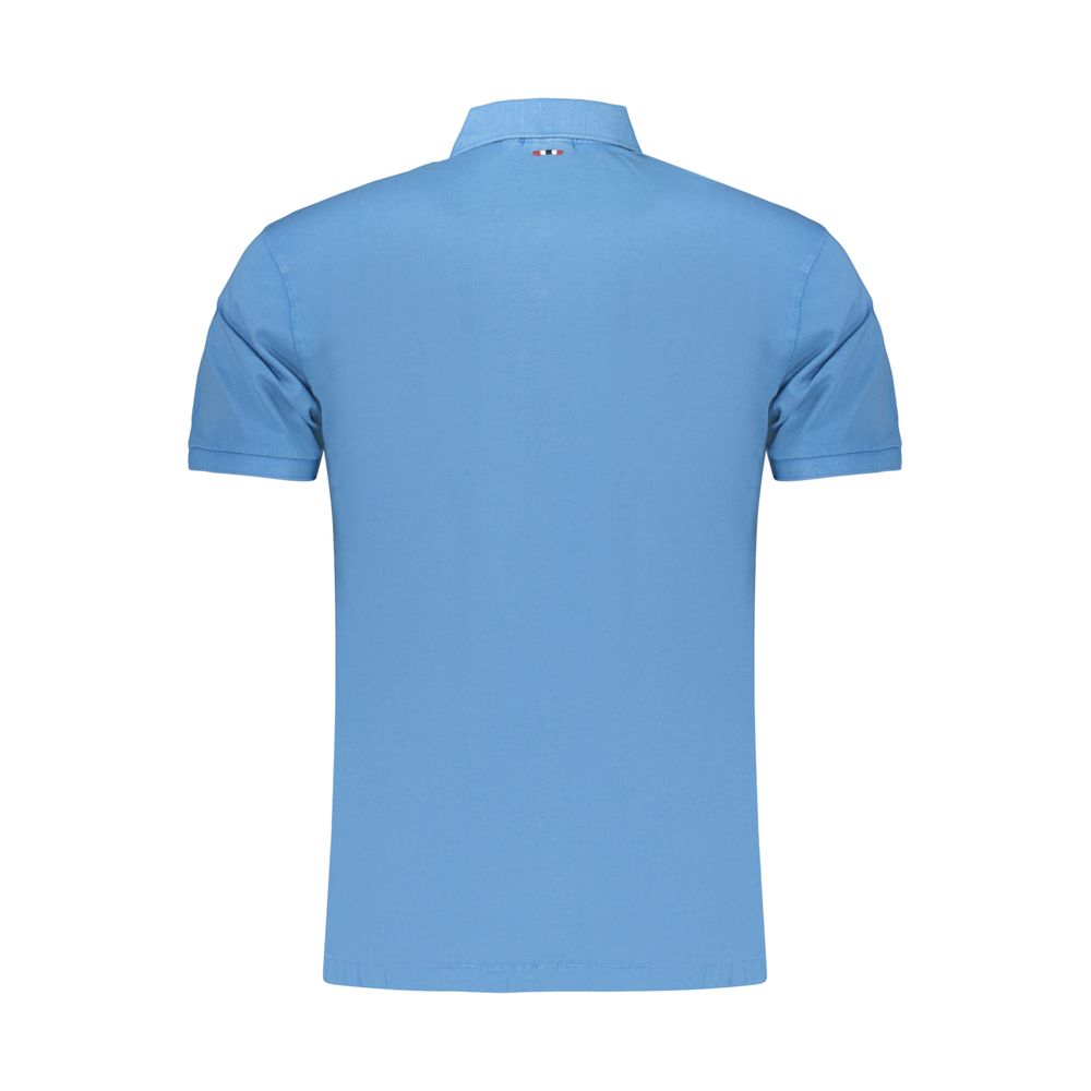 Napapijri Blue Cotton Men's Polo Shirt