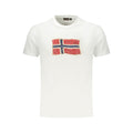 Napapijri Bianco Cotton Men's T-Shirt