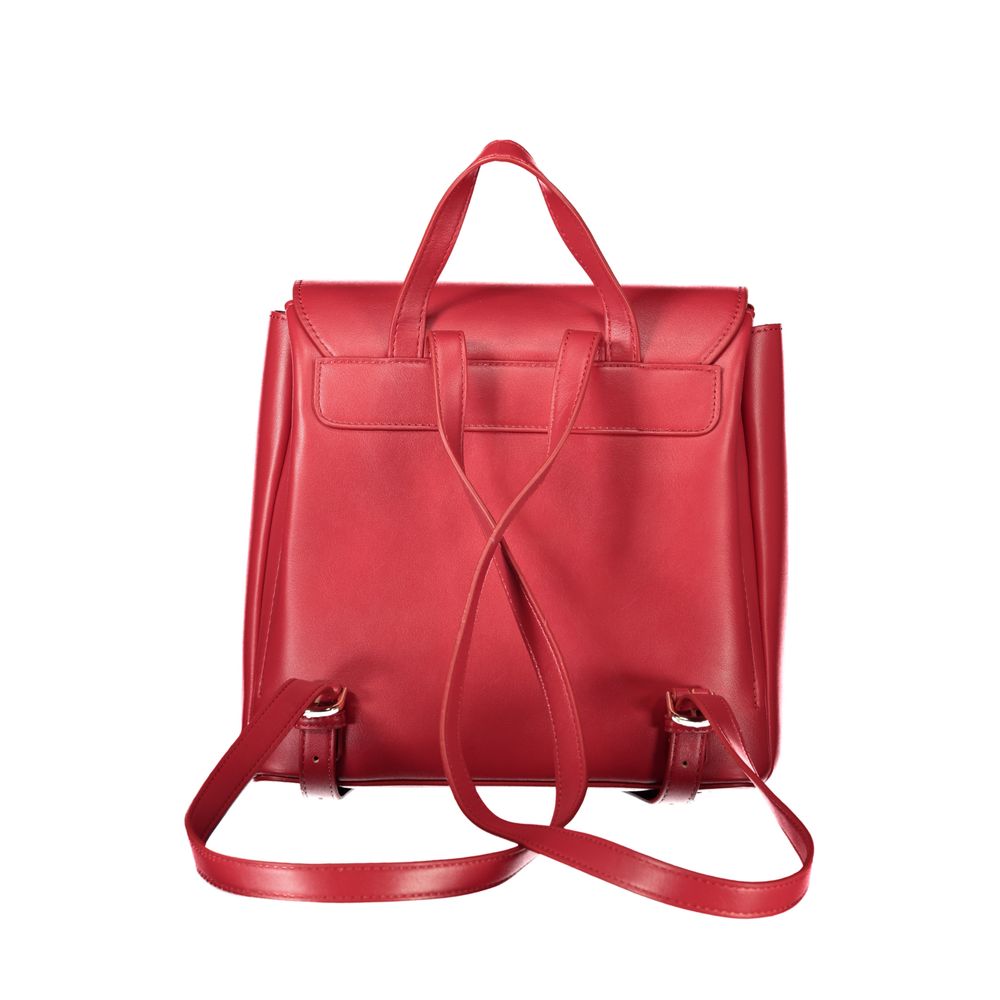 Mario Valentino Rosso Polyurethane Women Handbag