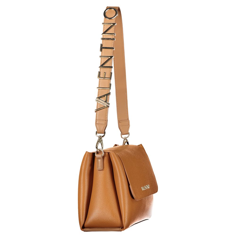 Mario Valentino Brown Polyurethane Women Bag