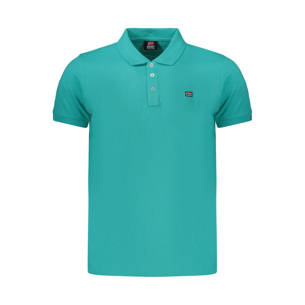 Norway 1963 Verde Cotton Men's Polo