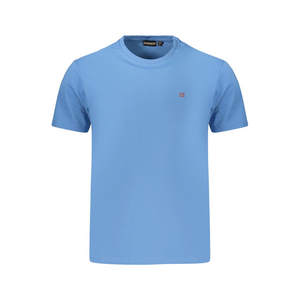 Napapijri Blue Cotton T-Shirt