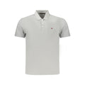 Napapijri Gray Cotton Polo Shirt