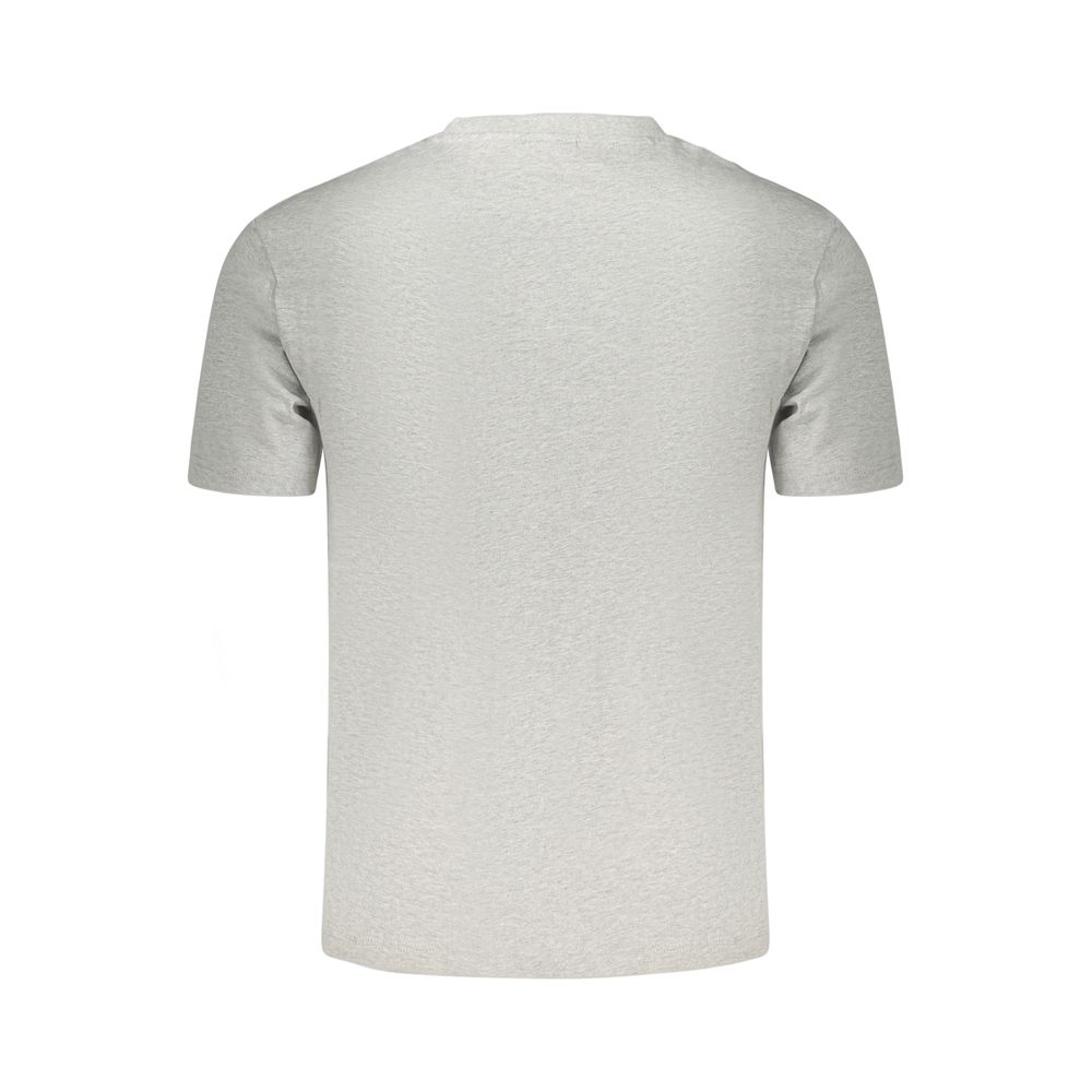 Napapijri Gray Cotton T-Shirt