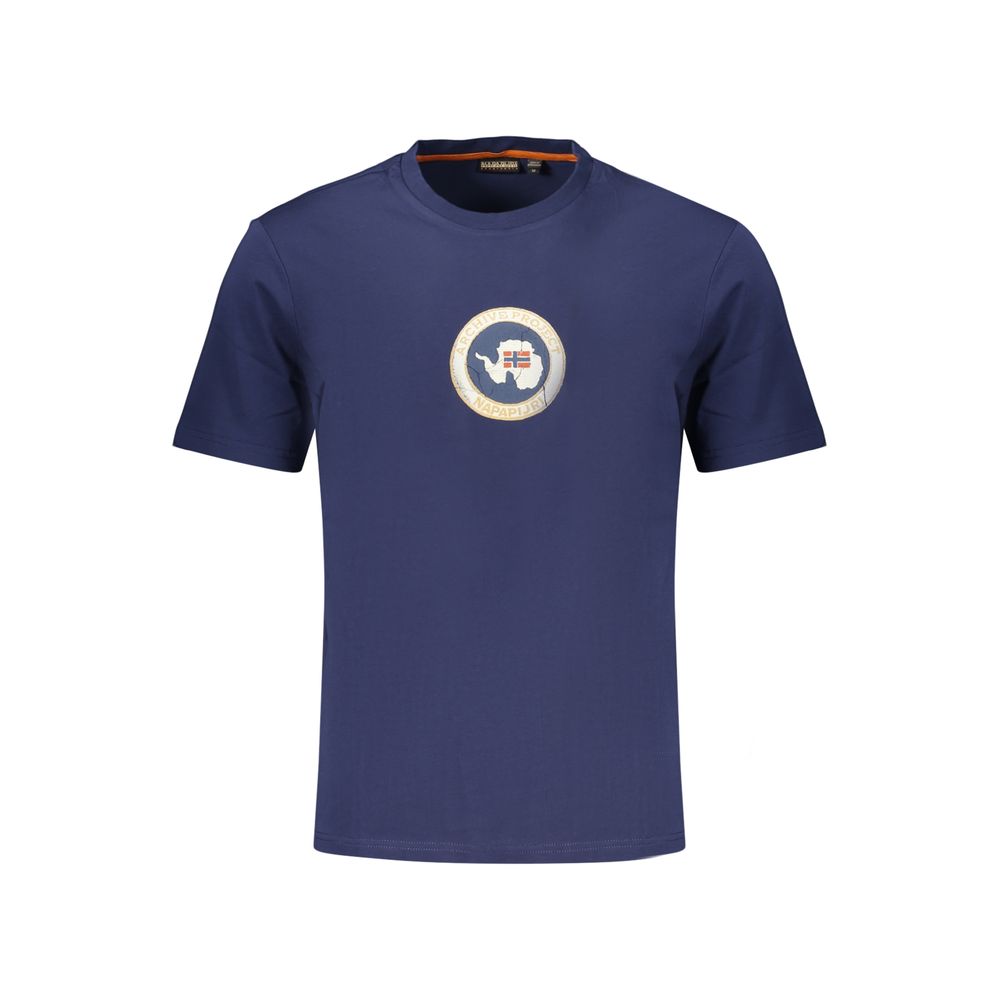 Napapijri Blue Cotton T-Shirt