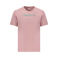 Pepe Jeans Pink Cotton T-Shirt
