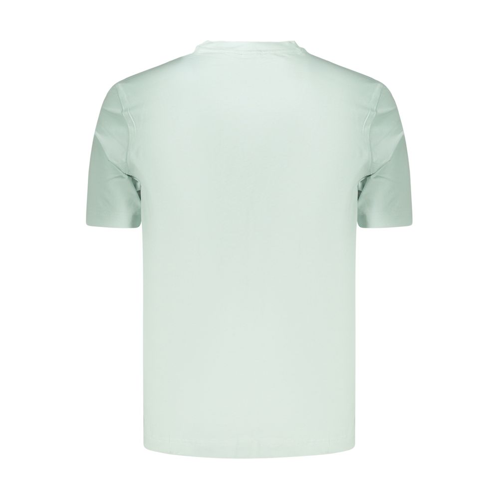 Hugo Boss Blue Cotton T-Shirt