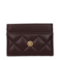Versace Brown Leather Cardholder