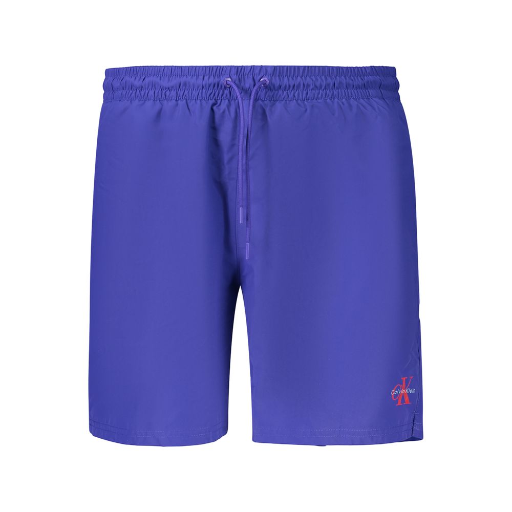 Calvin Klein Blue Polyester Men's Swimwear