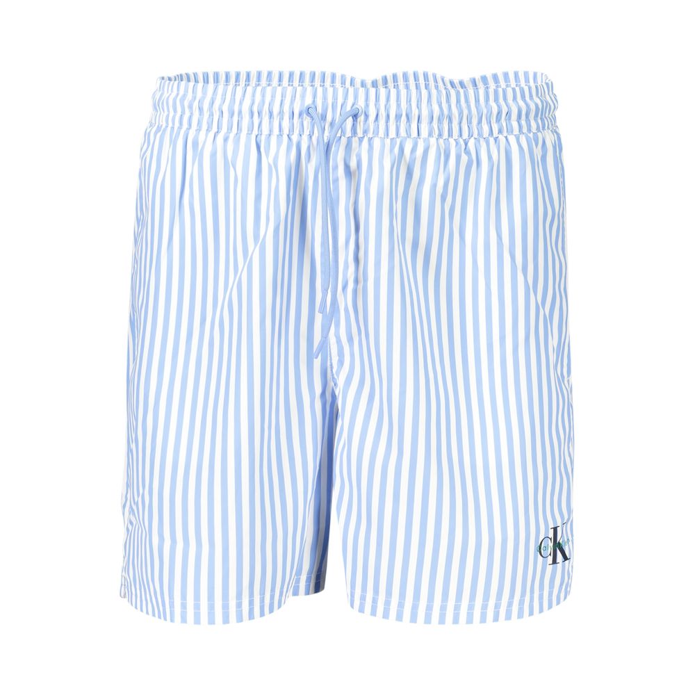 Calvin Klein Blue Polyester Men's Swimwear