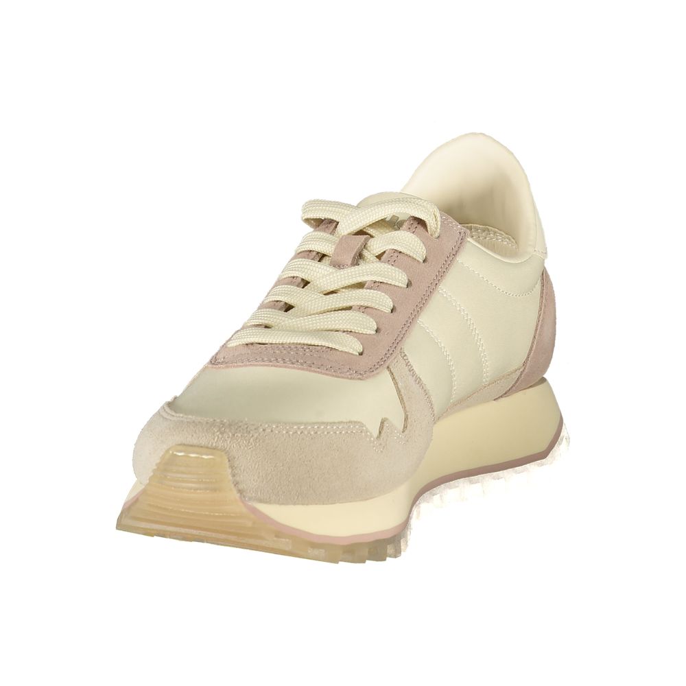 Blauer Beige Leather Women's Sneaker