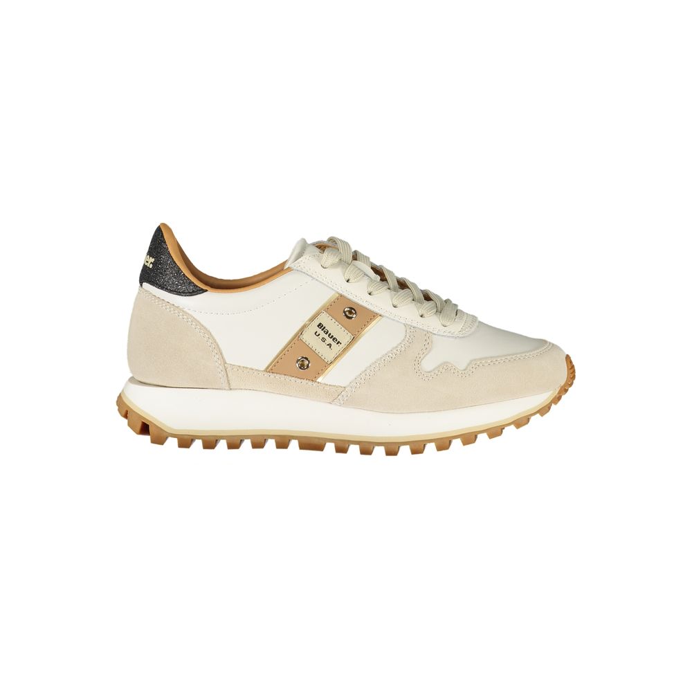 Blauer Blue Polyester Athletic Sneakers