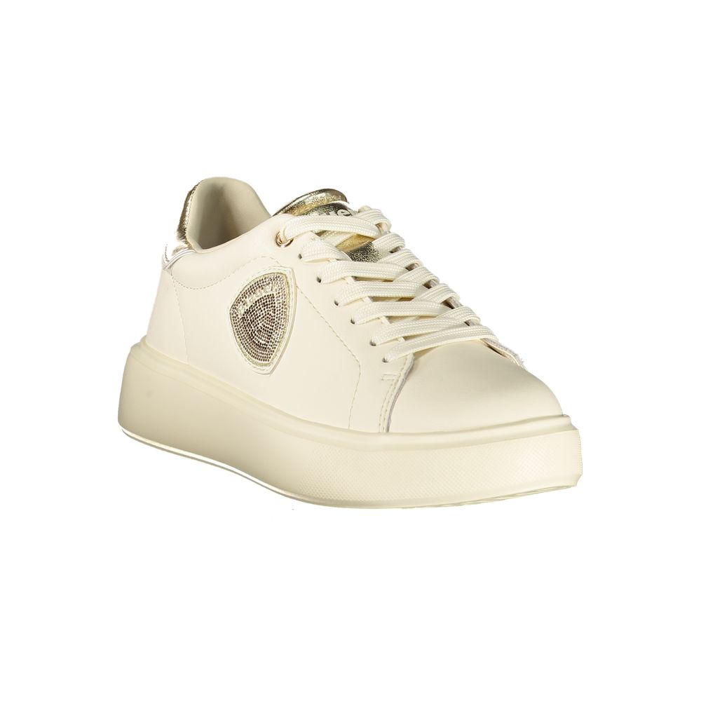 Blauer Beige Leather Women's Sneaker