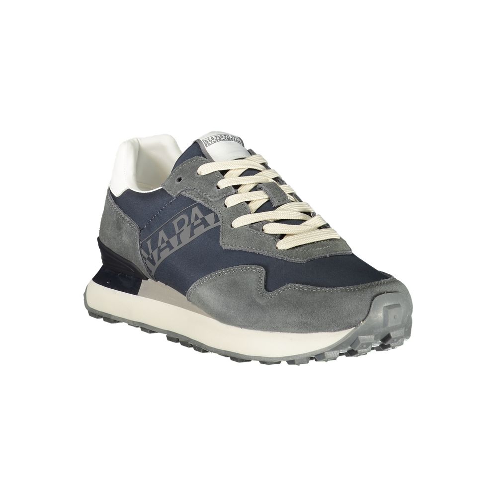 Napapijri Blue Polyester Athletic Sneakers