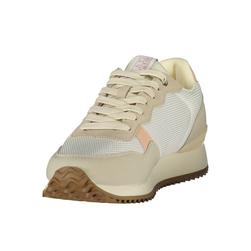 Napapijri Blue Polyester Athletic Sneakers