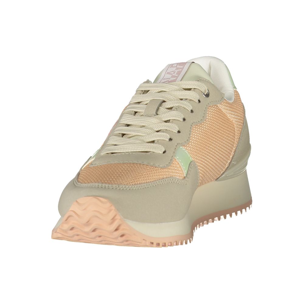 Napapijri Pink Polyester Athletic Sneakers