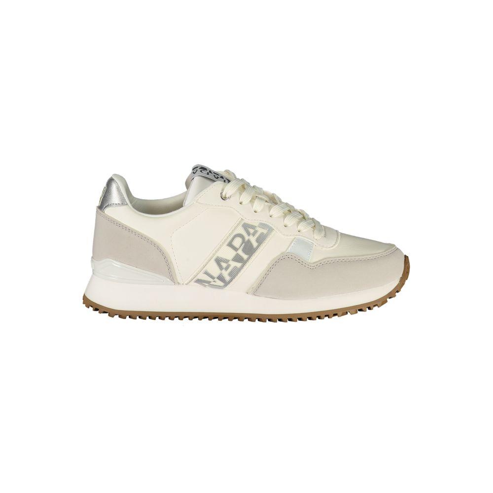 Napapijri Blue Polyester Athletic Sneakers