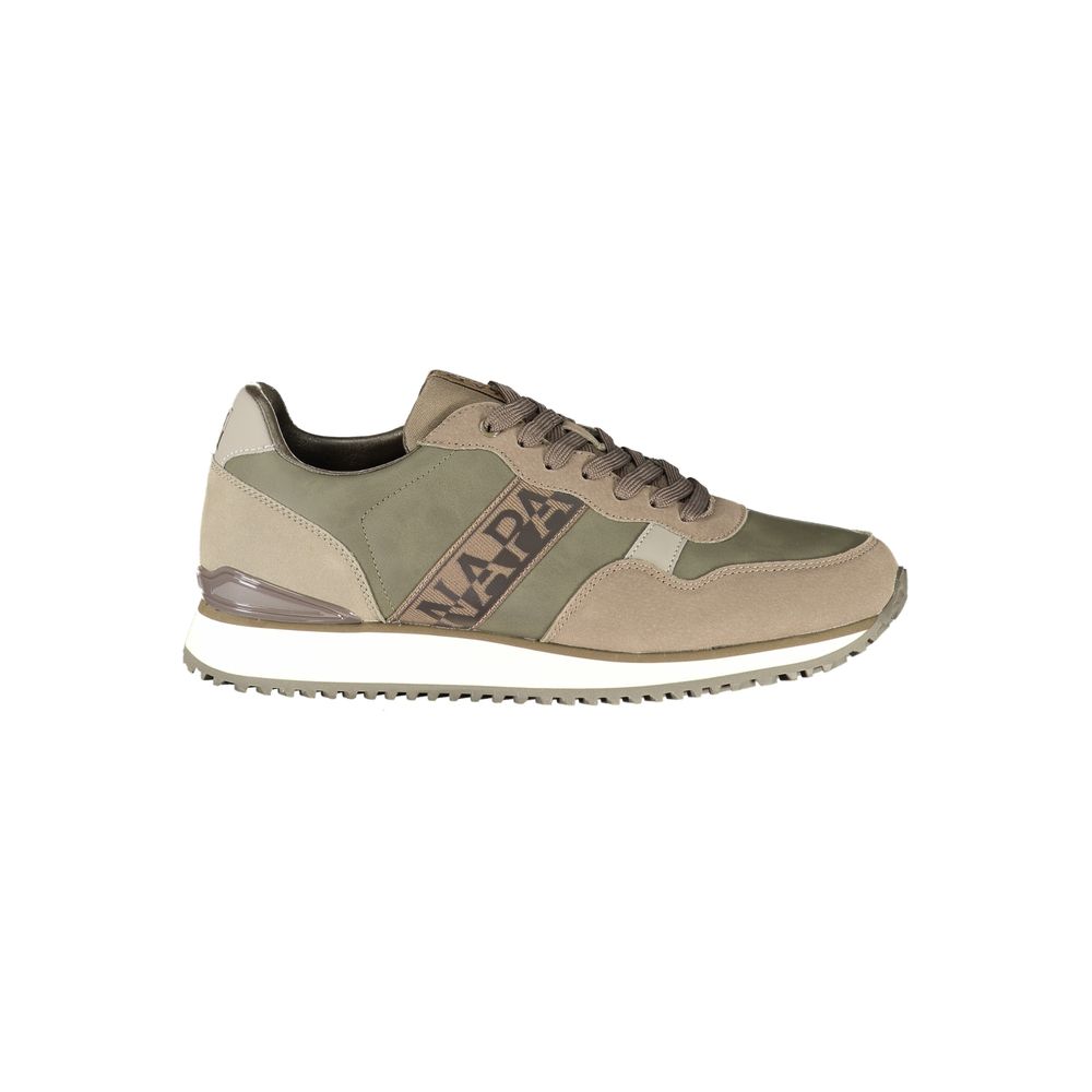 Napapijri Green Polyester Athletic Sneakers