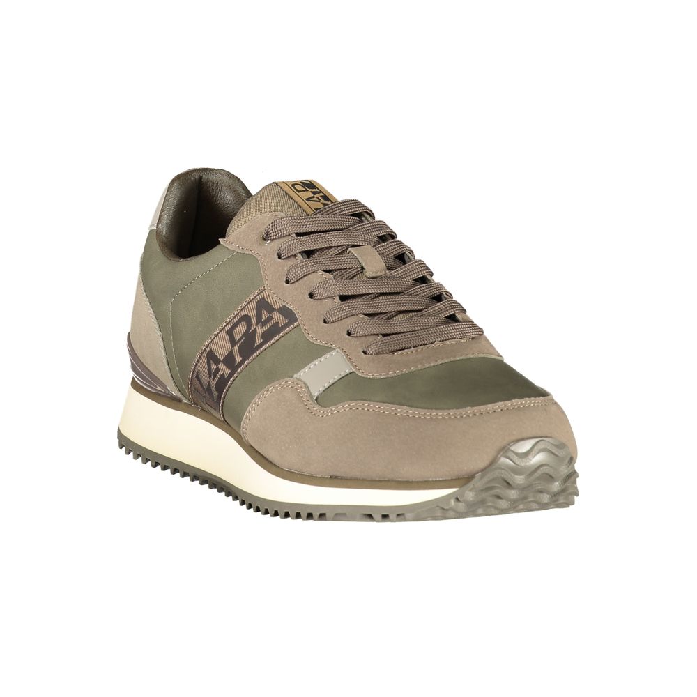 Napapijri Green Polyester Athletic Sneakers