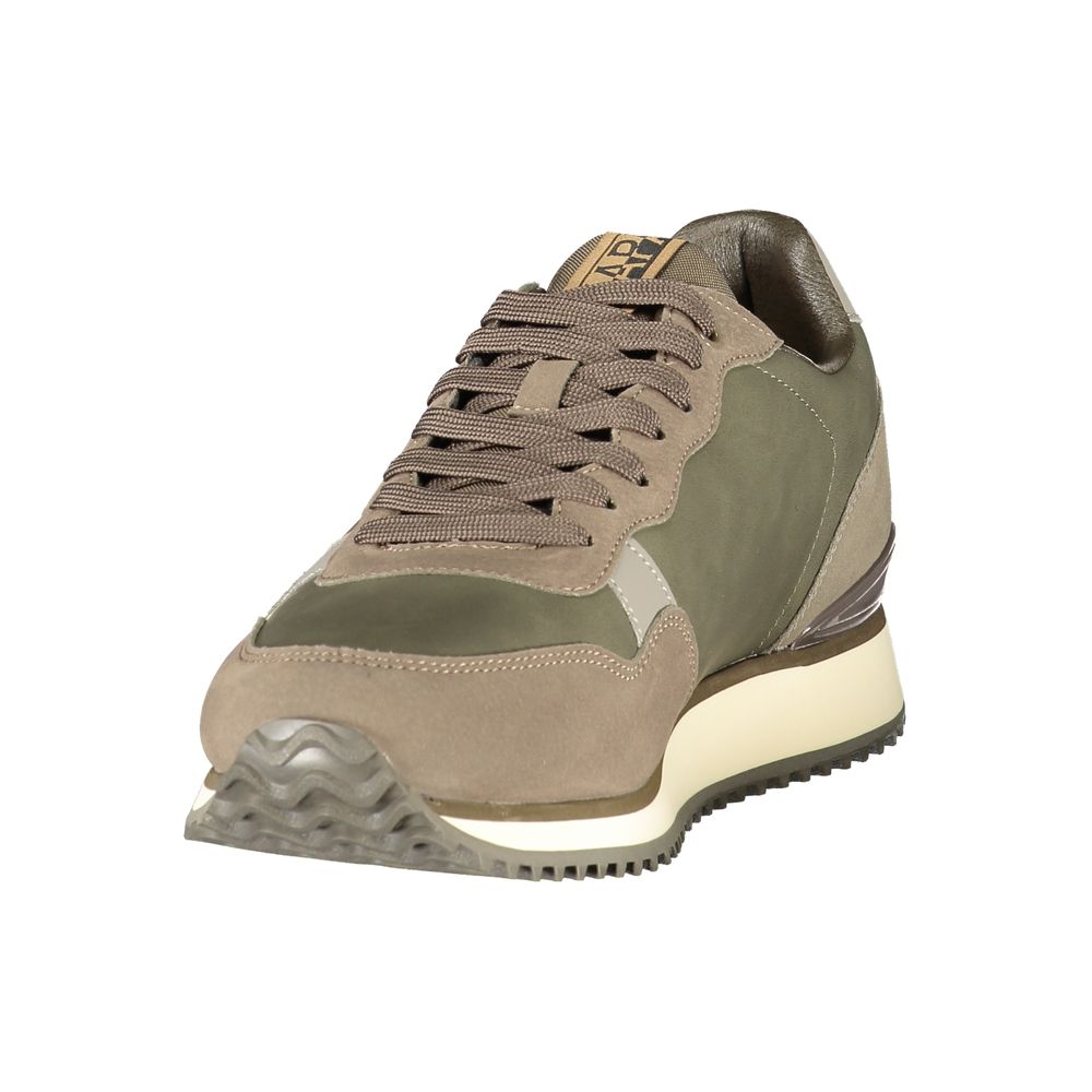 Napapijri Green Polyester Athletic Sneakers