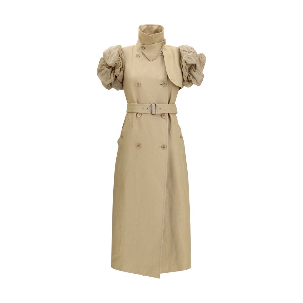 Max Mara Beige Linen Sleveless Jacket