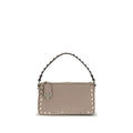 Valentino Garavani Pink Calf Leather Bos Taurus Shoulder Bag