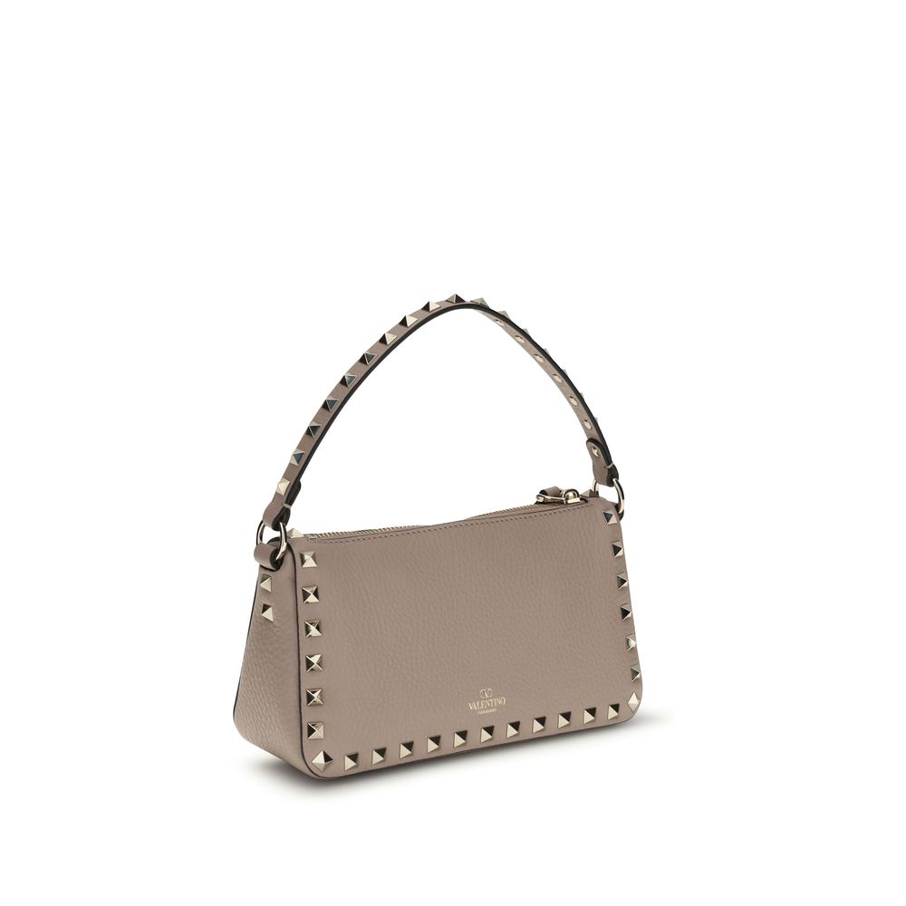 Valentino Garavani Pink Calf Leather Bos Taurus Shoulder Bag