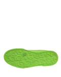 Dolce & Gabbana Grüne Leder Portofino Low Top Sneaker Schuhe