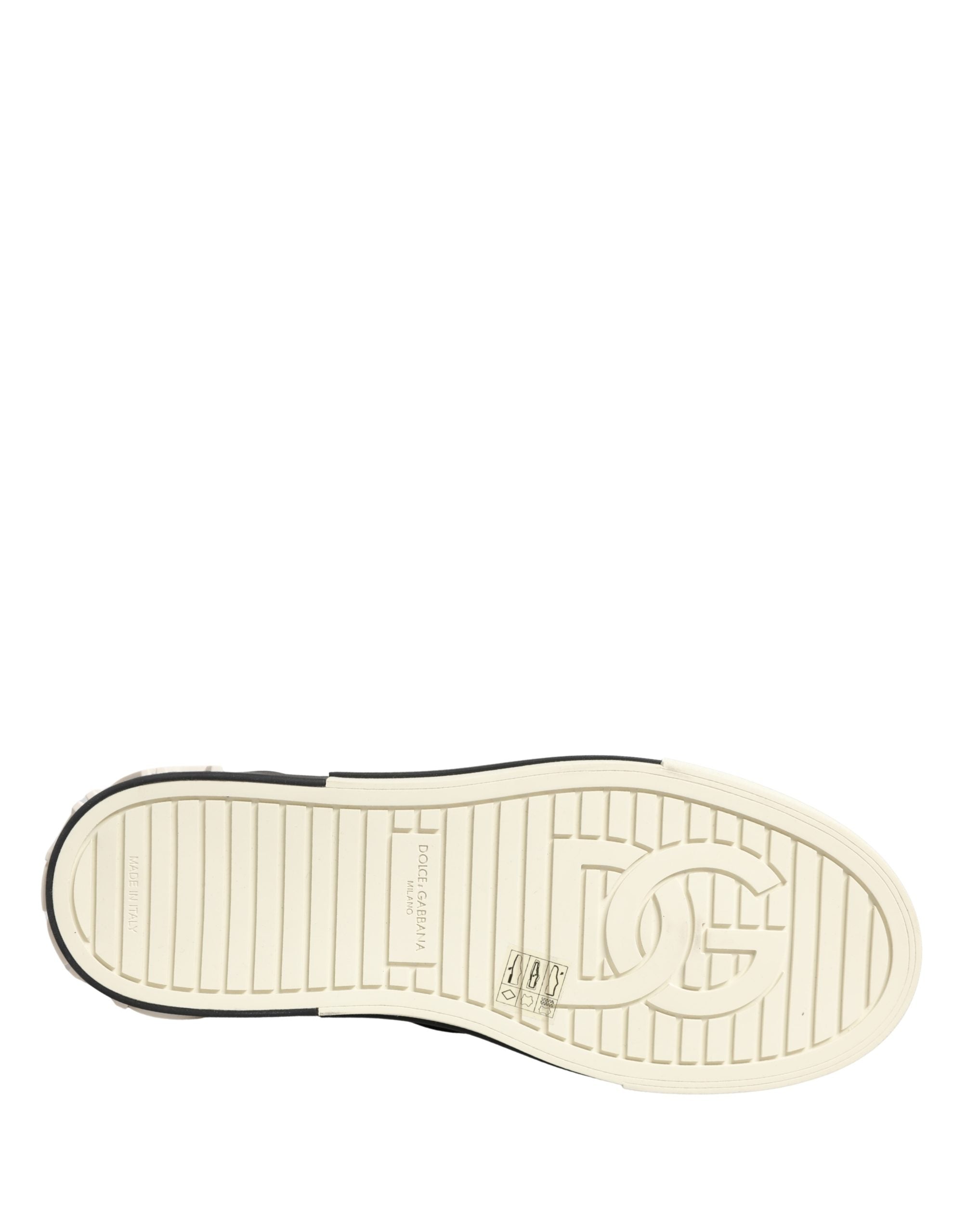 Dolce & Gabbana Schwarze gesteppte Slip-On Low Top Sneaker Schuhe