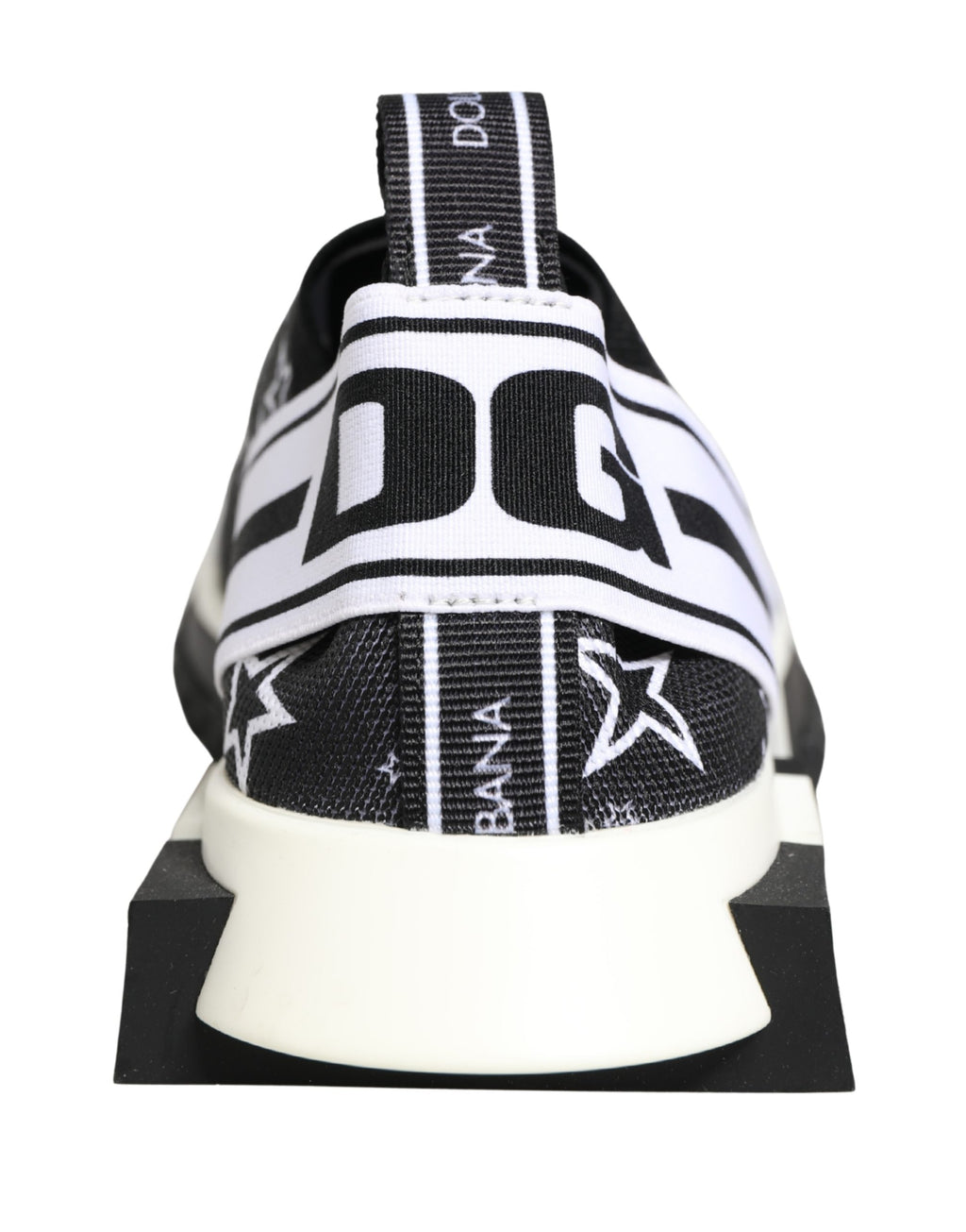 Dolce & Gabbana Black Stars Logo SORRENTO Sneakers