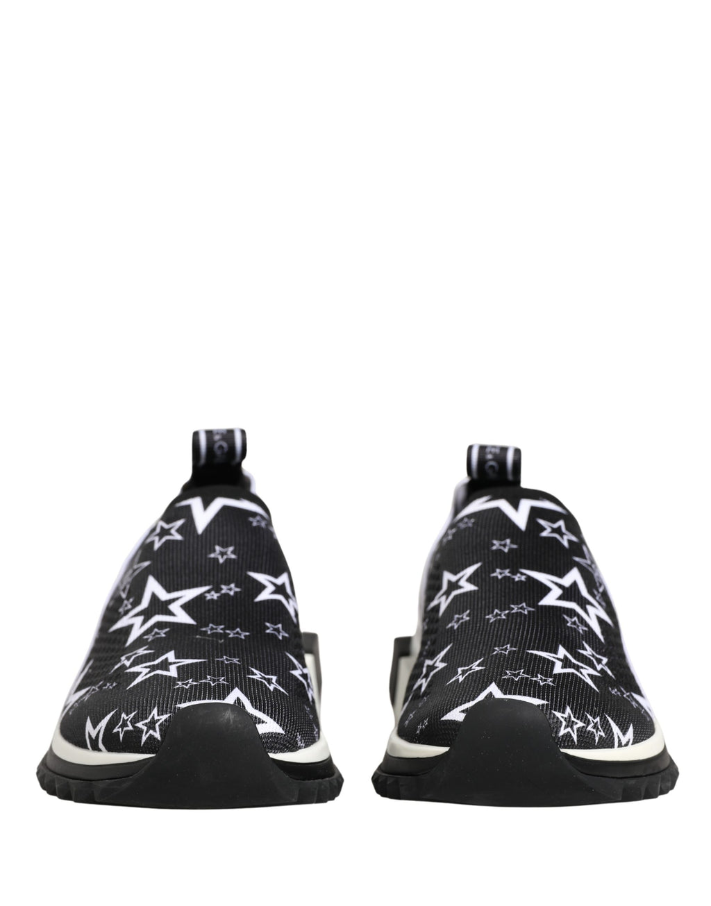 Dolce & Gabbana Black Stars Logo SORRENTO Sneakers