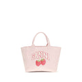 Ganni Multicolor Cotton Shoulder Bag