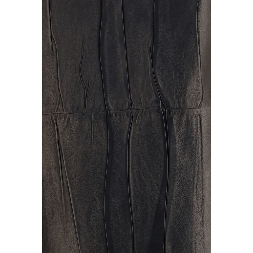 Ermanno Scervino Black Lamb Ovis Aries Aries Midi Skirt