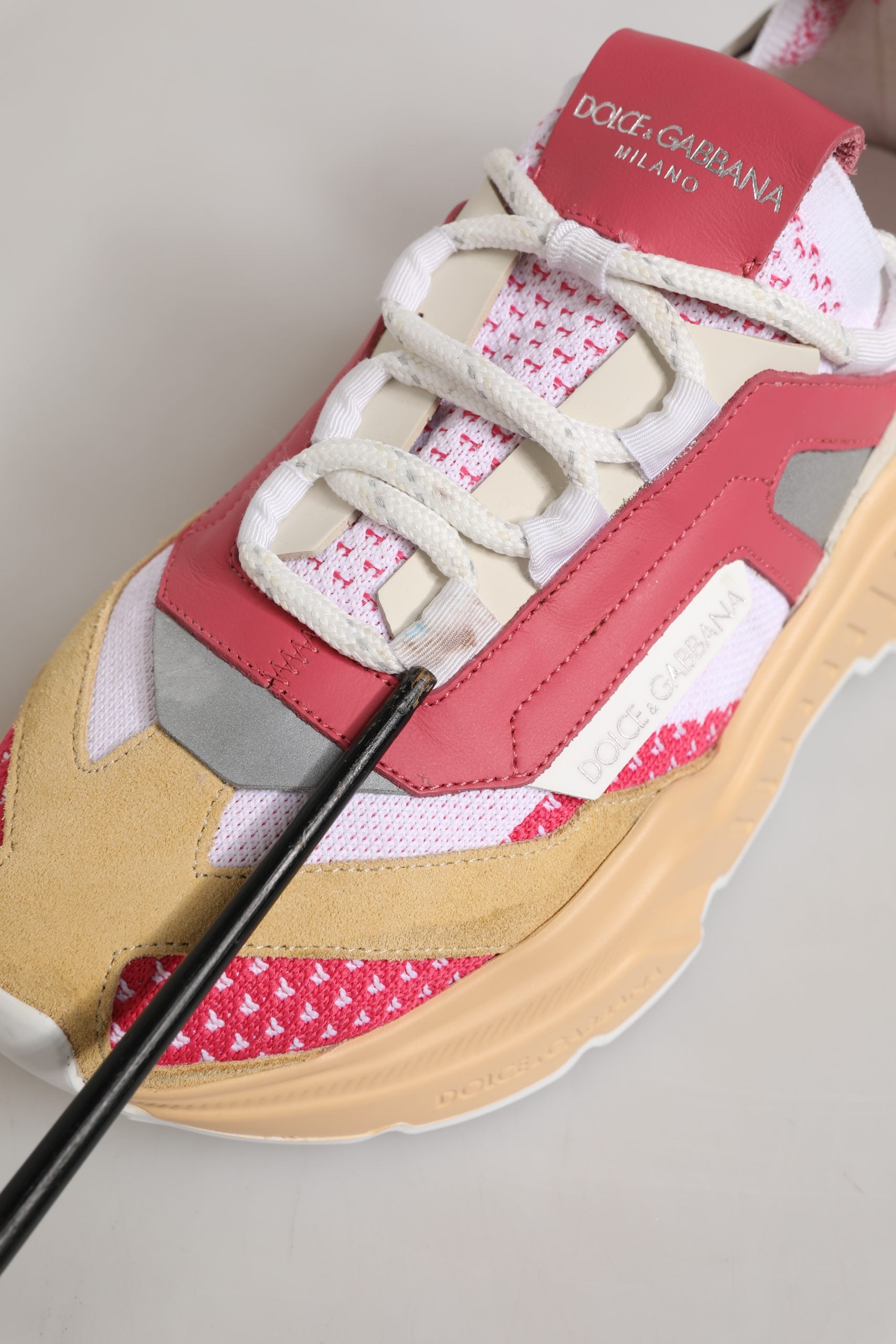 Dolce & Gabbana Multicolor Daymaster Low Top Sneakers Schuhe