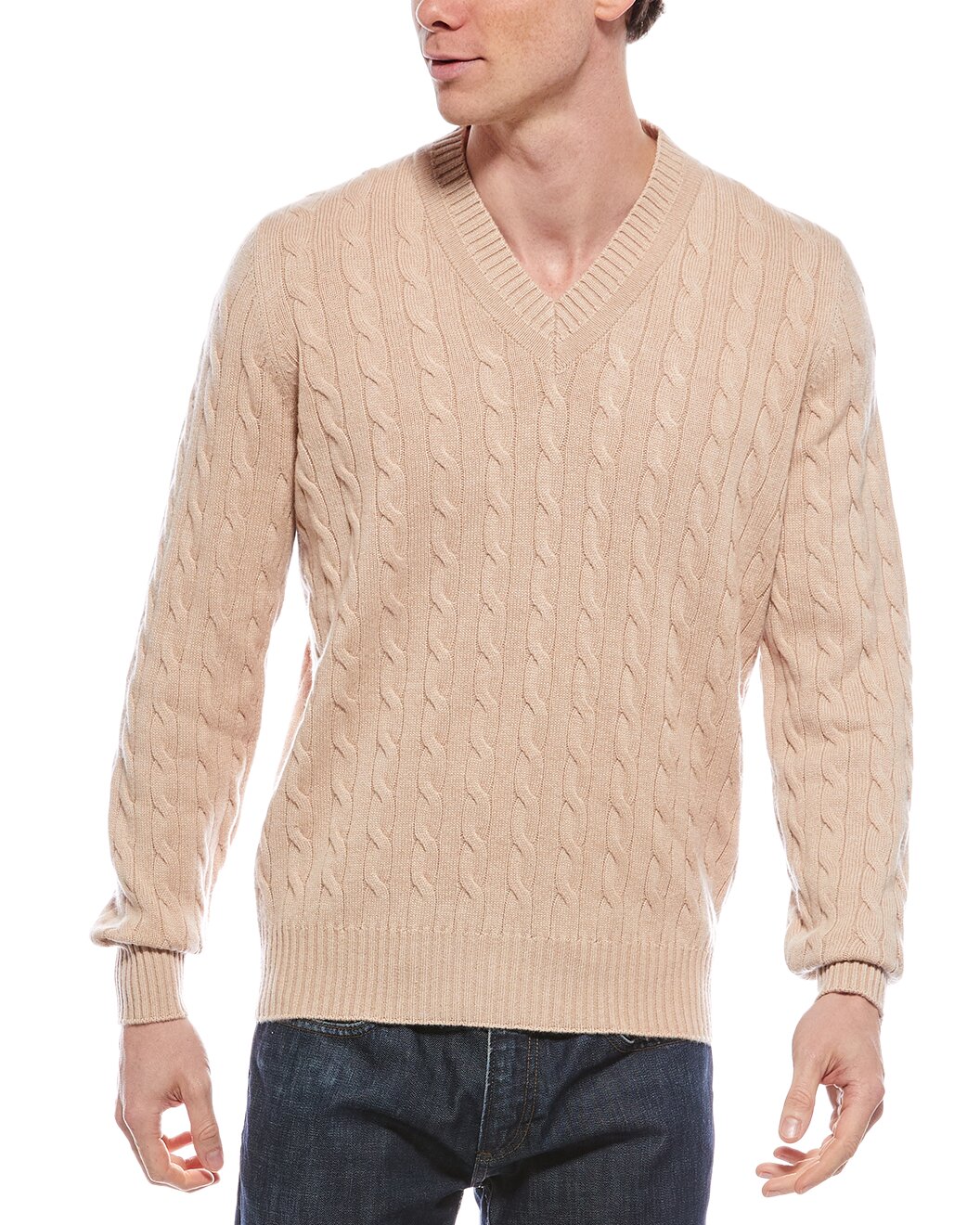 Brunello Cucinelli Brown Cashmere Sweatshirt