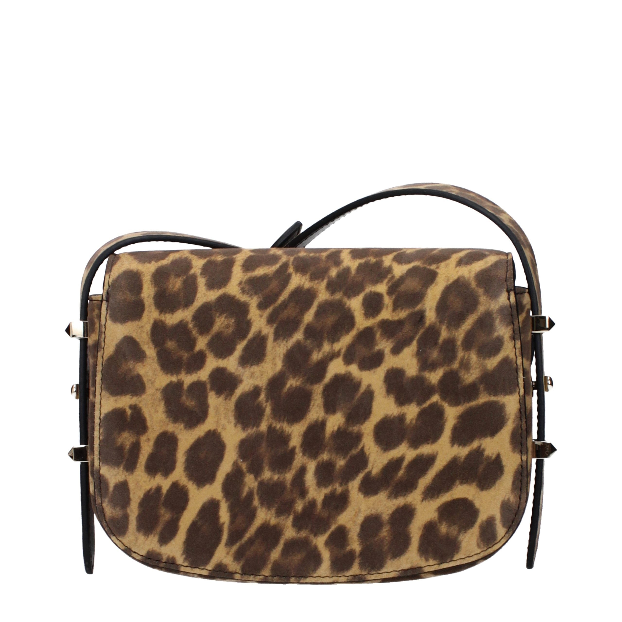 Jimmy Choo Brown Leather Crossbody Bag