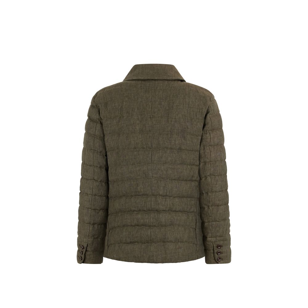 Herno Bicolor Linen Coat
