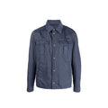 Herno Blue Cotton Coat